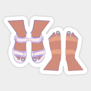 Tan Lines Sticker